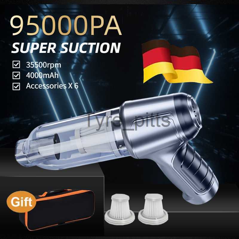 Vacuum Cleaners 95000Pa High-power 2 in 1 Wireless Car Vacuum Cleaner Air Duster Portable Handheld Strong Suction For Home Office Auto Cleaning x-image-893537918