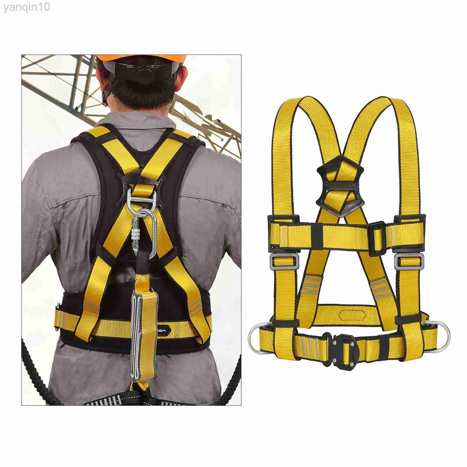 Rock Protection Professional Rock Climbing Harness Chest Safety Belt Anti Fall Removable Gear Fall Protection Equipment Gear for Women Men HKD230-image-893916572