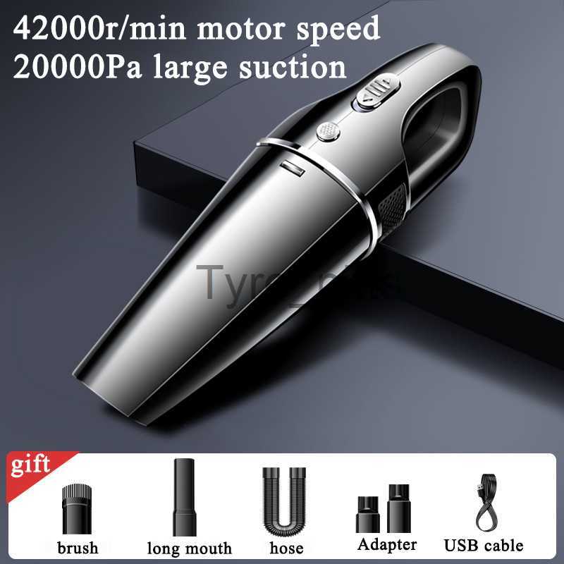 Vacuum Cleaners 20000Pa Car Vacuum Cleaner Portable Cordless Handheld Rechargeable Auto Vacuum for Home Car Pet Hair Mini Vacuum Cleaner New x081-image-893536232