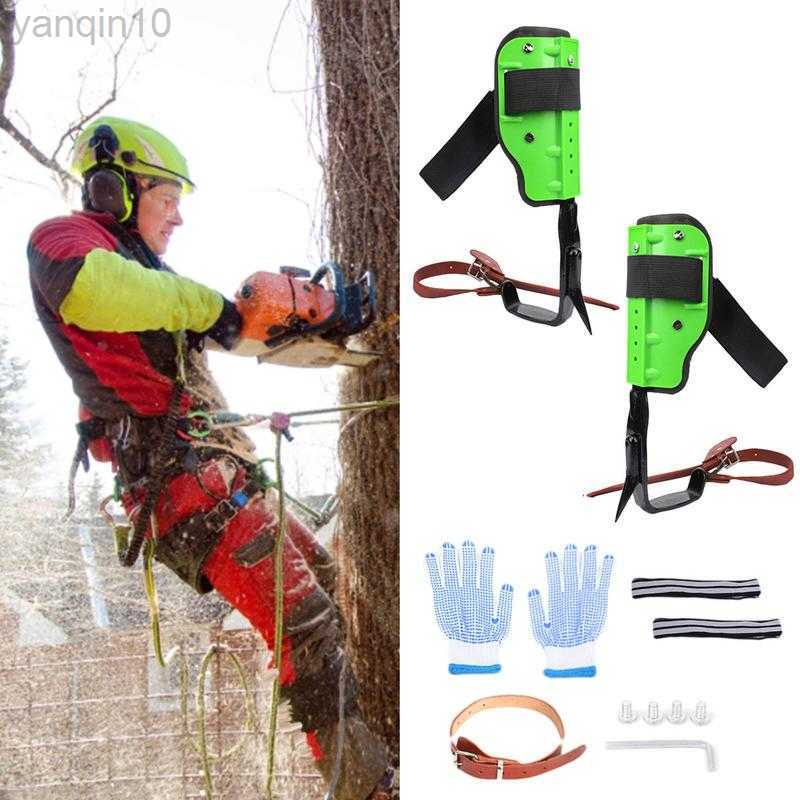 Rock Protection Tree Climbing Spike Adjustable Anti-Slip Safety Wear Multifunctional Outdoor Gear For Climbers Hunting Observation Picking Fruit-image-893577170