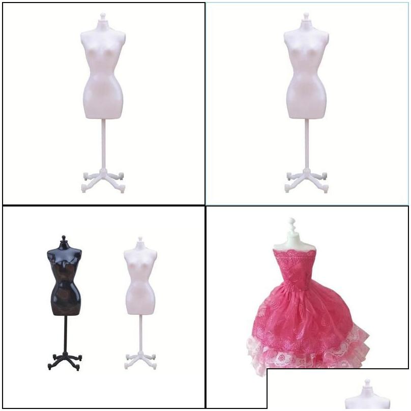 Hangers Racks Hangers Racks Female Mannequin Body With Stand Decor Dress Form Fl Display Seam Model Jewelry Drop Delivery Brhome Otqvk