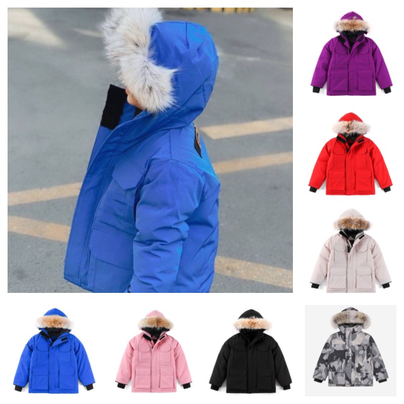 Kids clothes Parka's Down Jackets Coats Boy and Girl Jacket Designers Luxurious Outerwear Teen Clothing Thick Outwear Luxury Children-image-893816372