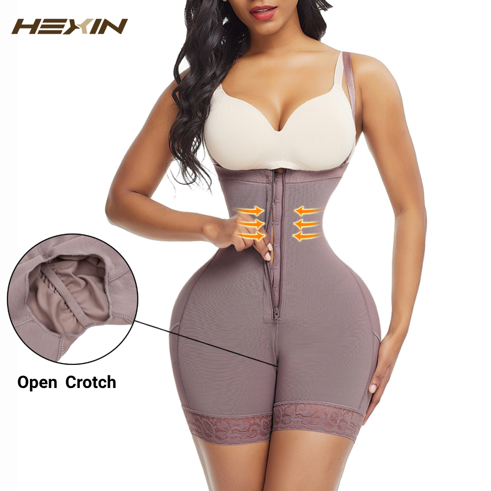 Waist Tummy Shaper Fajas Colombianas High Waist Trainer Body Shapewear Slimming Sheath Women Flat Belly Butt Lifter Shapers Panties Push Up Corset 2