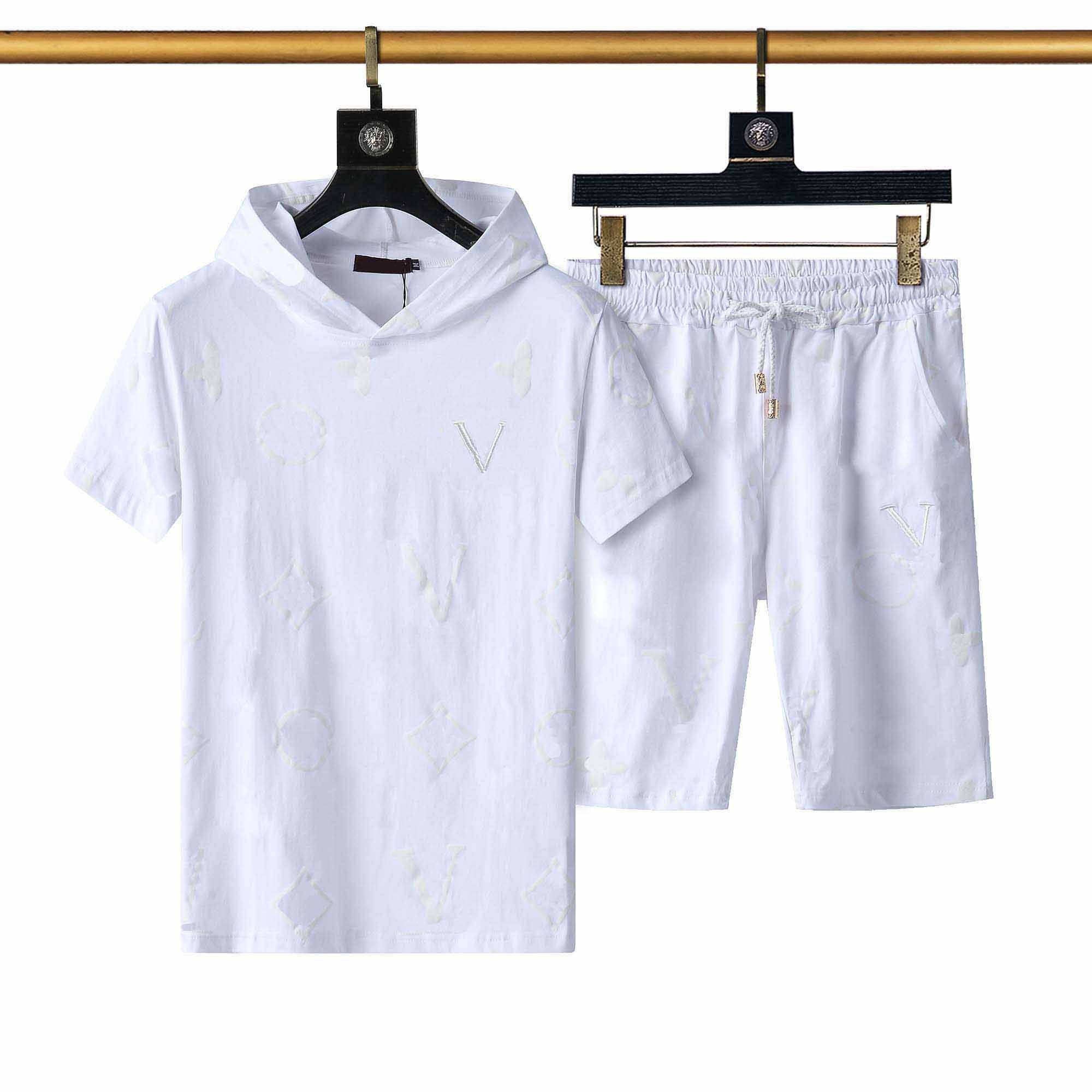 Ensemble de mode survêtement hommes survêtements de luxe sweats à capuche en polaire légère avec pantalons ensembles vêtements pour hommes sweat-