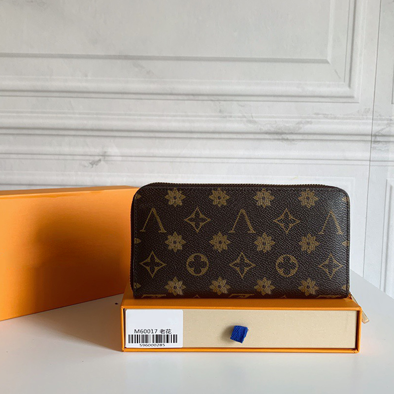 Lettres classiques Presbyopie Match Designer Des portefeuilles à fermeture éclair luxe Luxurys hommes Femmes Sacs en cuir Match Portefeuille pour