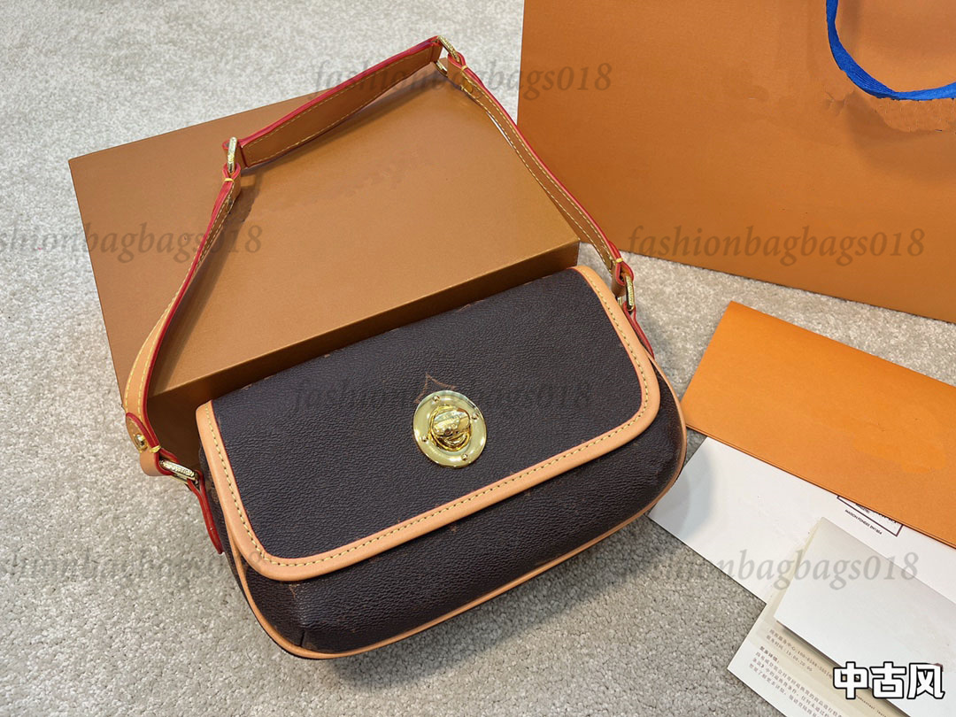 Sac sous arme vintage Petit-arme doré des concepteurs de sacs à bandouliers imprimés de haricots dorés de grande capacité