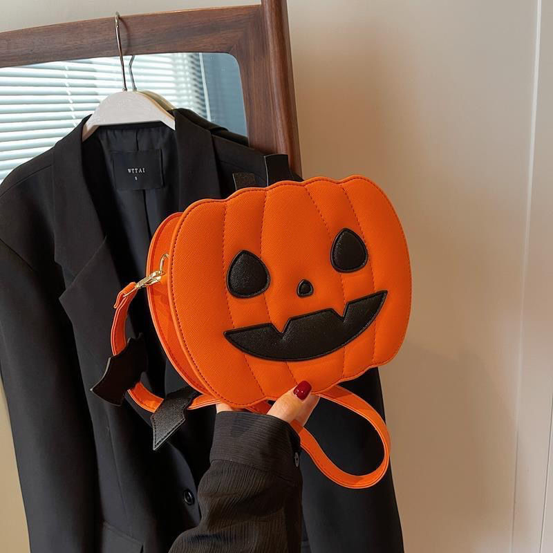 Pumpkin Shaped Funny Shoulder Bag designer womens bags handbags hollwen days fashion womens hip hop bags for woman