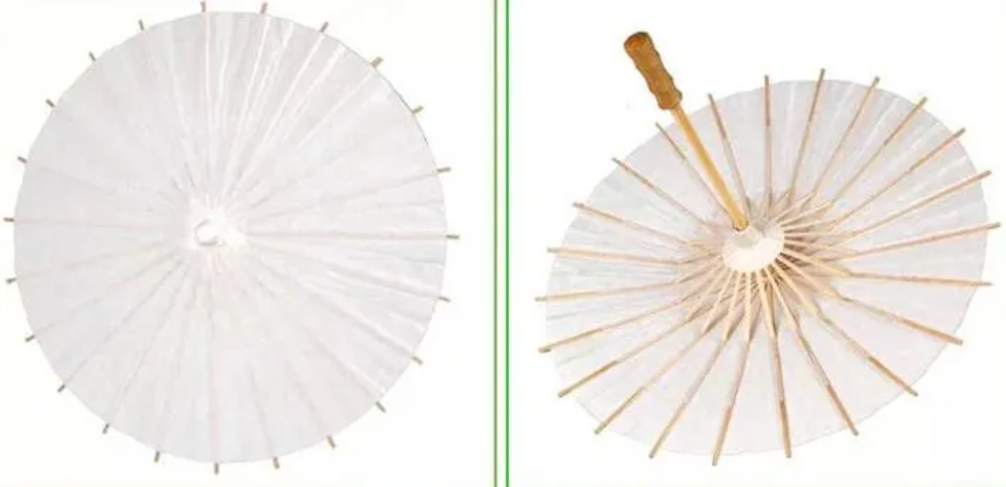 wedding parasols White paper umbrella Chinese mini craft umbrella 5 Diameter:20,30,40,60,84cm wedding favor decoration