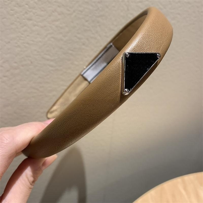 Luxury Designer Headbands Hair Bands For Women Girls Brand Elastic Inverted Triangle Letter P Headband Sports Fitness Headband Head Wrap-image-894150264