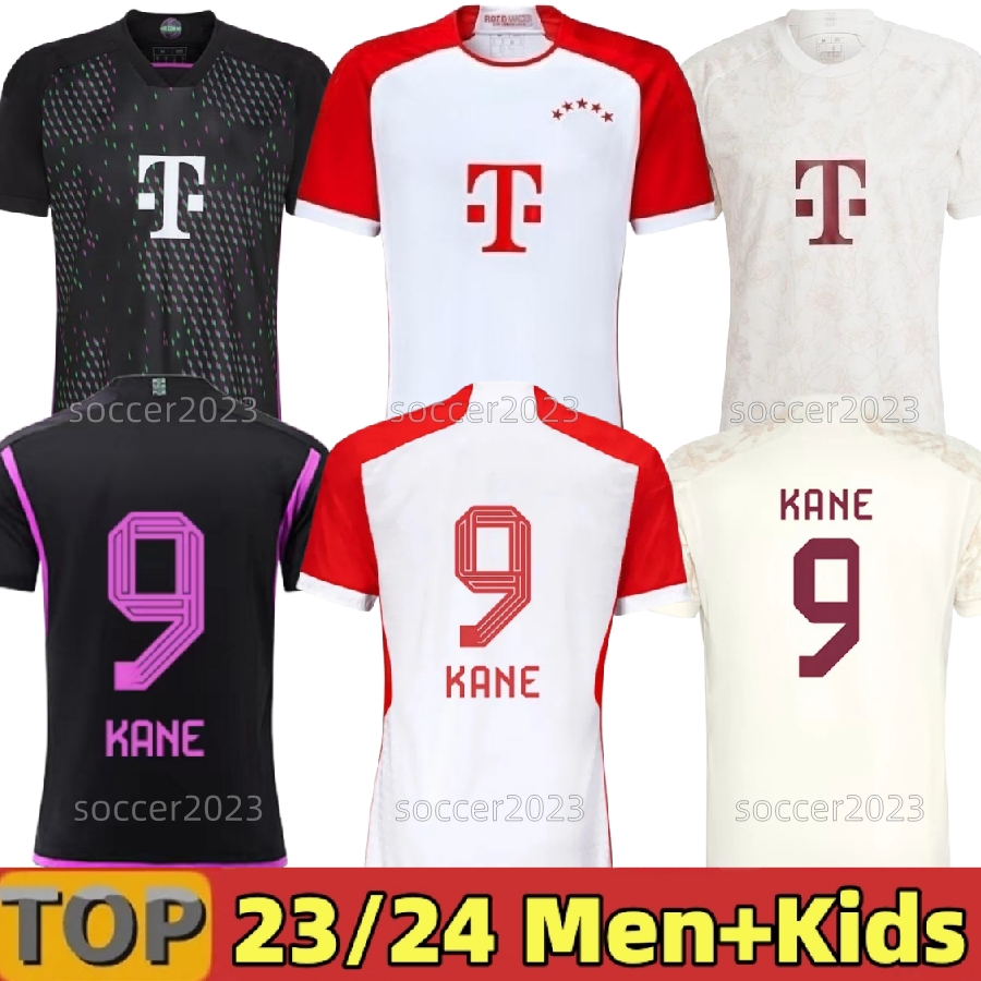 23 24 KANE Trikot BaYErn MUnICh Soccer Jerseys 2023 Maillot de Foot FC MuNcHEn Football Shirt Home Kids Kit Player Version DE LIGT MUSIALA SANE M-image-894249843