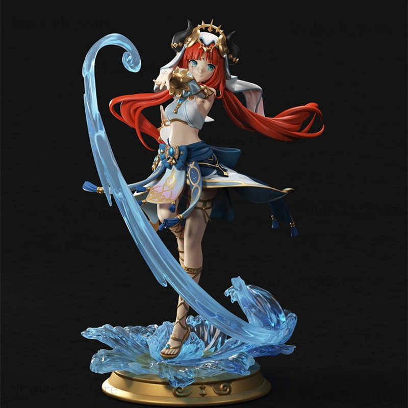 27cm Genshin Impact Nilou Figure Anime Figures Action Figurine Sexy Statue Costume Doll Pres Desk Model Gk Toys Gift C251117-image-1085000578