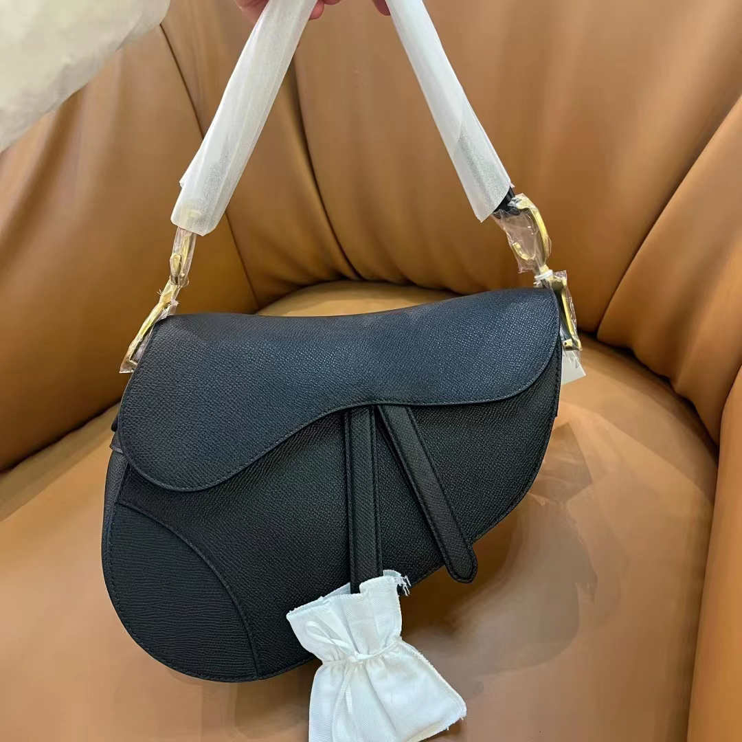 Women Fashion Bag Luxurys Tote Bag Saddles Bags Designer Bag Purse Ladies France Christian Brand Classic Saddle Bag Lady Hot Popular Deluxe Shoul-image-894286329