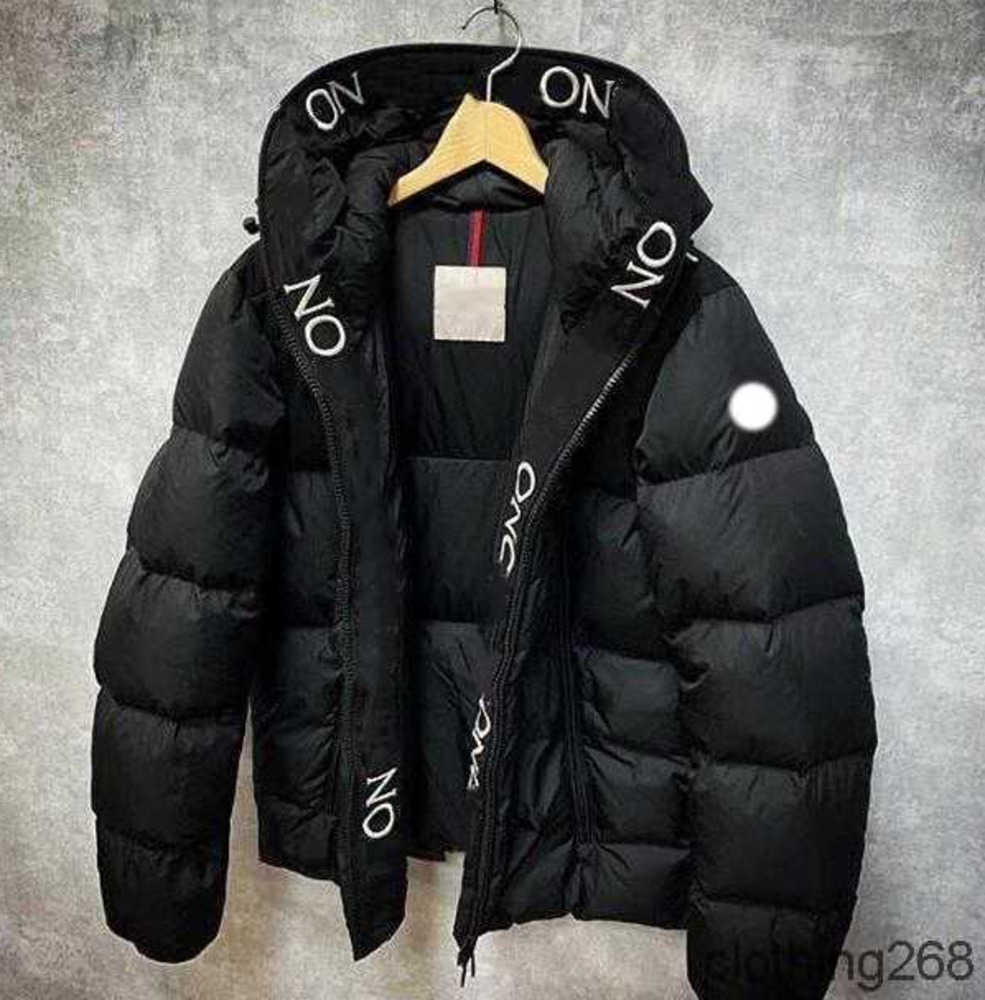 MONclair Classic Men Fashion Luxury Designer Brand Down Jacket Parkas Man Epaulettes Trend Winter Warm Cotton Jackets Outdoor Outwear Coats003