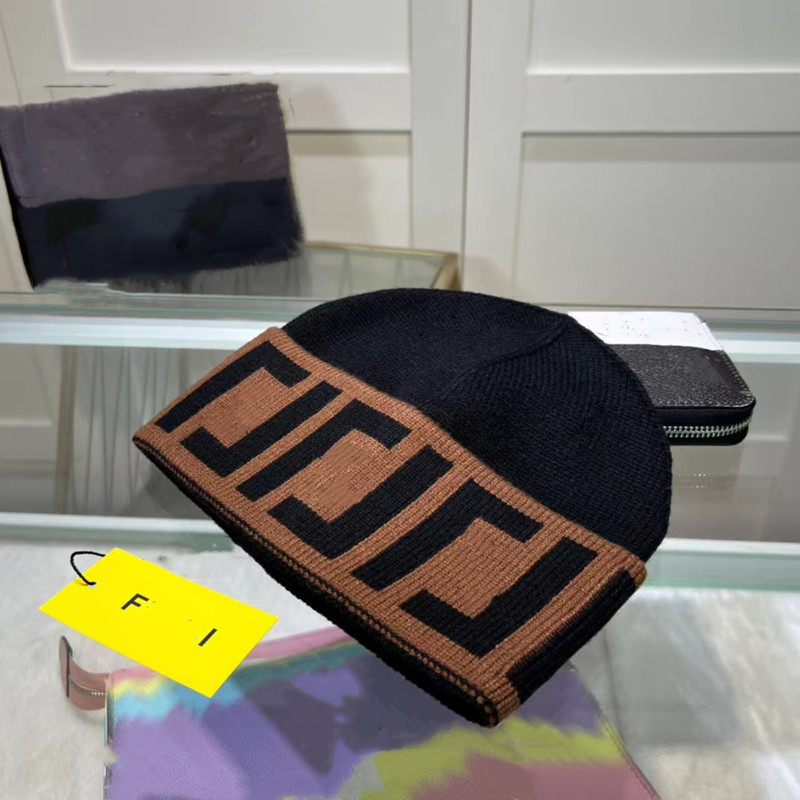 Beanie/Skull Caps Designer brand high-quality brimless urinal hat for men and women in winter luxury woolen hat classic embroidered letter knitted h
