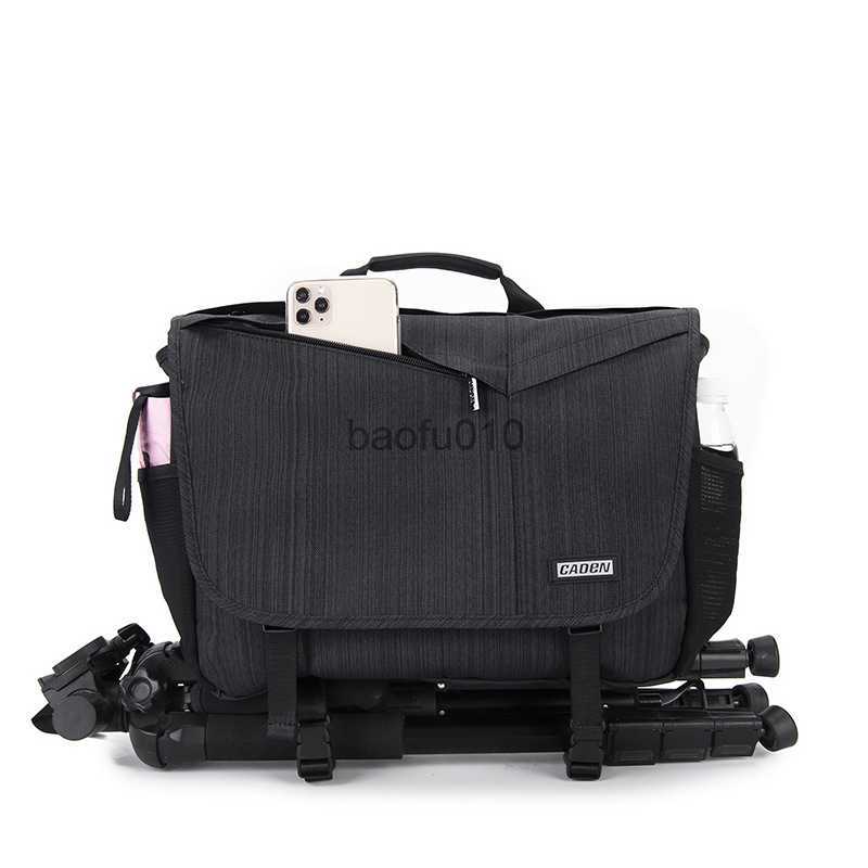 Camera bag accessories CADeN Professional DSLR Sling Bag Large Shoulder Bags for Canon Nikon Leica Camera Lens Tripod Outdoor Travel Bags HKD2308-image-895277175