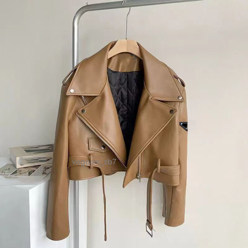 Womens Jackets Fur Coat Leather Faux Designer Female Long Sleeves Budge Autumn Style Shirts Tops Woman Jackets Short Coats S-L-image-895654808