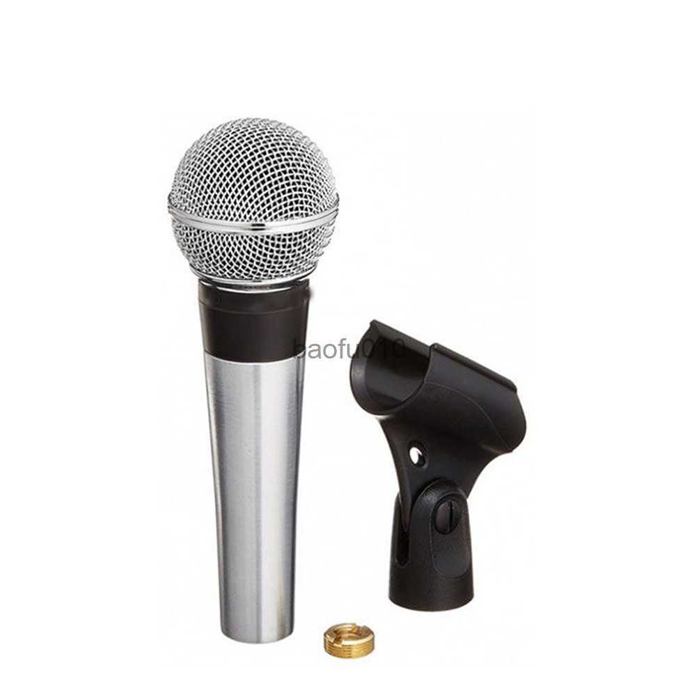 Microphones 565SD Professional Dynamic Wired Microphone - Clear Sound Quality Reliable Performance for Speech Singing and Recording HKD230818-image-895691429