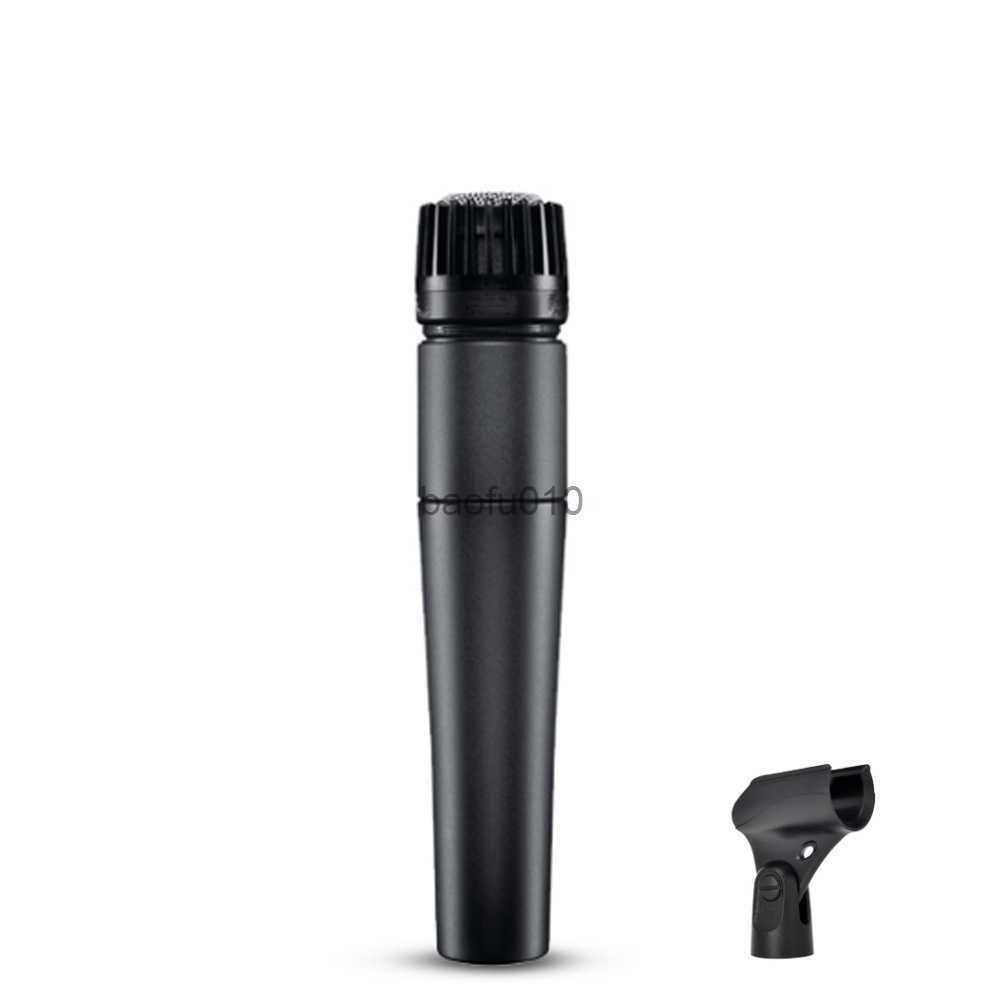 Microphones SM 57-LC Instrument Microphone Dynamics for SM 57-LC Wired Microphone Guitar Amp Bass Amp Saxophone Trumpet or Drums S2574-image-895692815