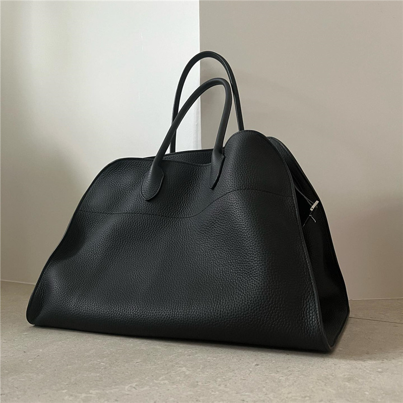 Margaux15 Spring/Summer Exclusive The-style-R NYC Minimalist Soft Suede Tote | Park Margaux 17 Genuine Leather Spaciousness Chic Large Capacity H-image-956665418