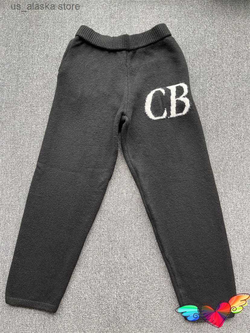 Men&#039;s Pants CB Cole Buxton Pants 2023 Men Women Merino Wool Relaxed 1 1 Cole Buxton Pants Black Jogger Sweatpants Straight Leg Trouser T2308-image-895902997