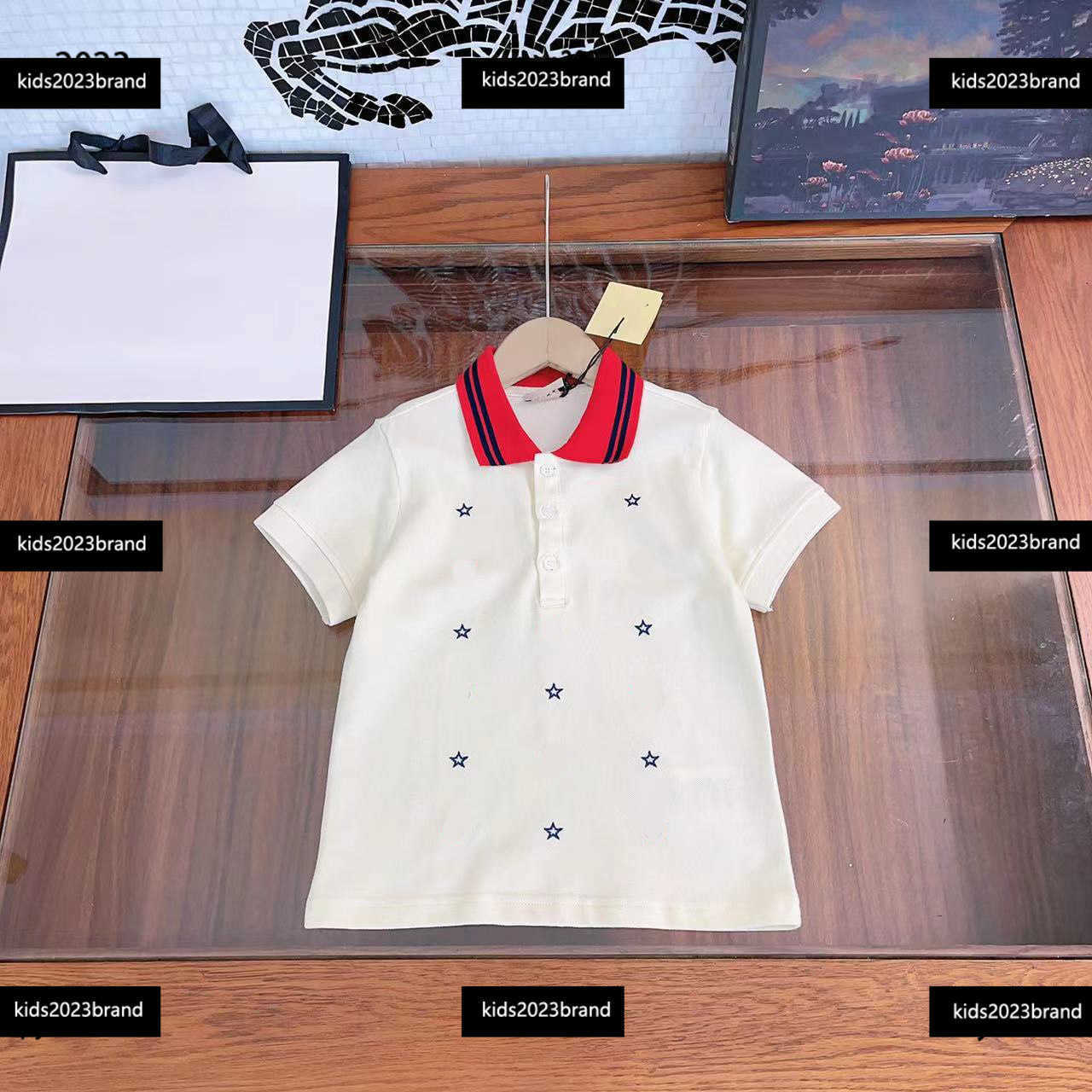 Child POLO shirt high quality Kids designer Short Sleeve Baby T-shirt Summer Clothes Exquisite embroidery design tees Free Shipping-image-897690322