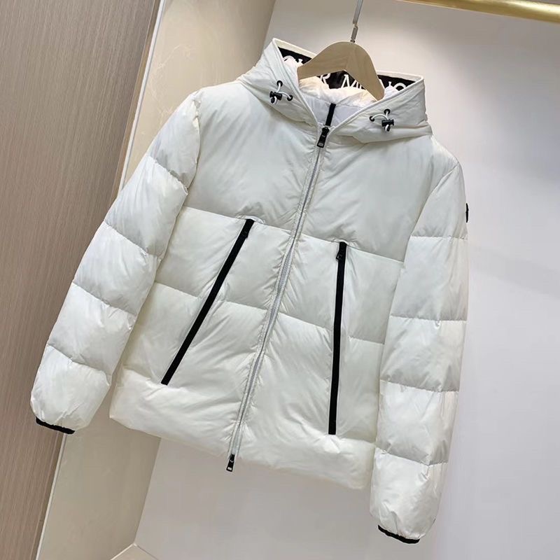 Monclair Brands Down Jacket Original Luxury Designer Down Jacket Brand Men's Coat Fashion Women's Hooded Jacket Embroidered Outerwear Top