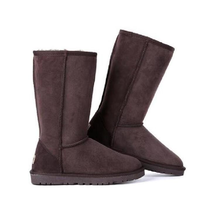 Aus Classical 5815 Tall Women Men Snow Boots Sheepskin Keep Warm Boot Top Quality with Card Dustbags Beautiful Gift-image-896036705