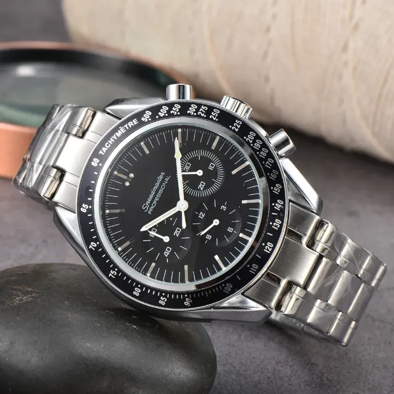 Omeg Stainless steel Wrist Watches for Men 2023 New Mens Watches All Dial Work Quartz Watchs Top Luxury Brand Clock Men Fashion-image-896397870