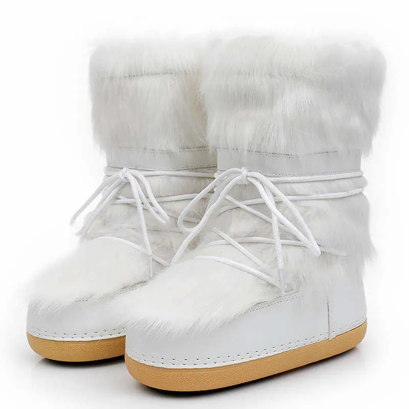 Boots Best Fashion Women 2023 Winter European American Space Wool Moon Footwear Snow Plush Thermal Shoes 221215-image-896086353