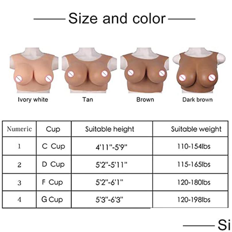 silicone breast forms b-g cup round collar cup breastplate for crossdressers cosplay transgenders mastectomy with breastplates drag