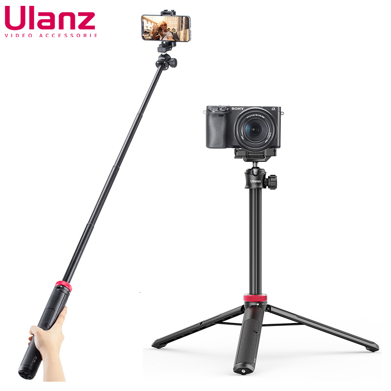 Tripods Ulanzi MT 44 Extend Livestream Tripod Stand 42inch with Phone Mount Holder Vertical Shooting DSlR Camera 230823-image-1066323396