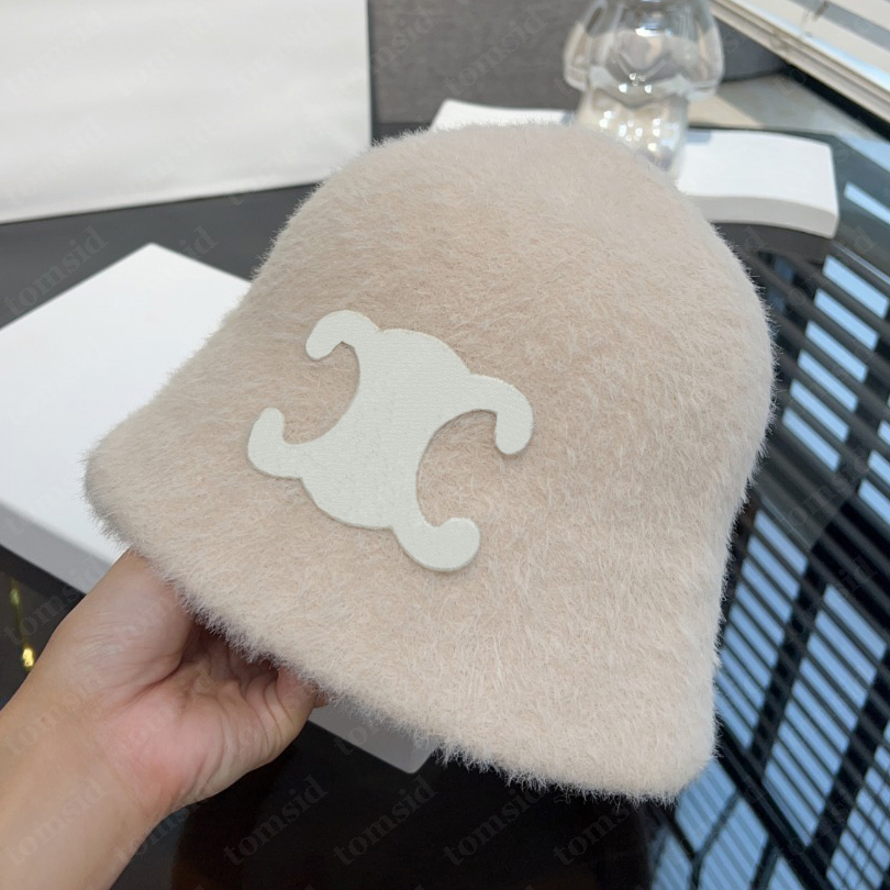 Cloches Wool Designer Bucket Hat For Women Warm Fashion Winter Hat Mens Luxury Beanies Soft Fitted Hats Casquette Bob