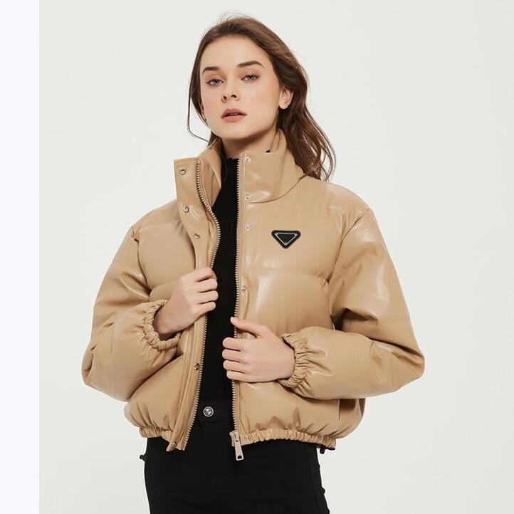 Vestes en cuir de la mode décontractée de couleur solide de la marque de luxe Madies Brands Brousses automne et hiver chauds courts de vêtements