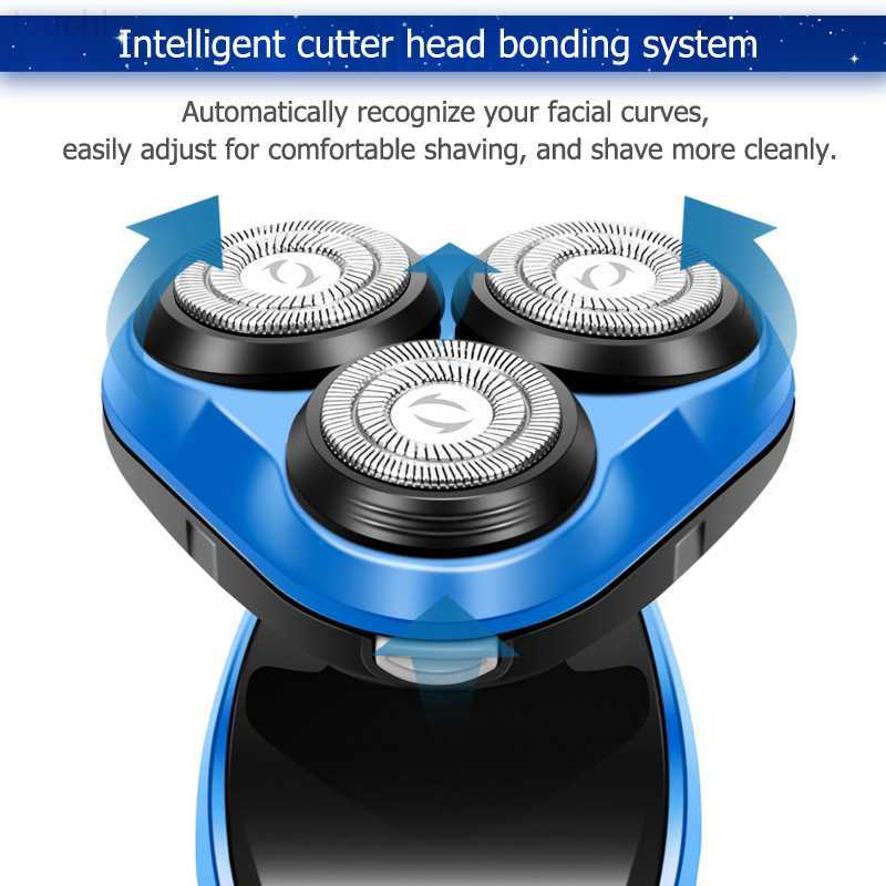 Electric Shaver Beard Trimmer Full Body Water Wash Multifunctional Floating Razor 4 In 1 Kits D458692440 L230823-image-897366952
