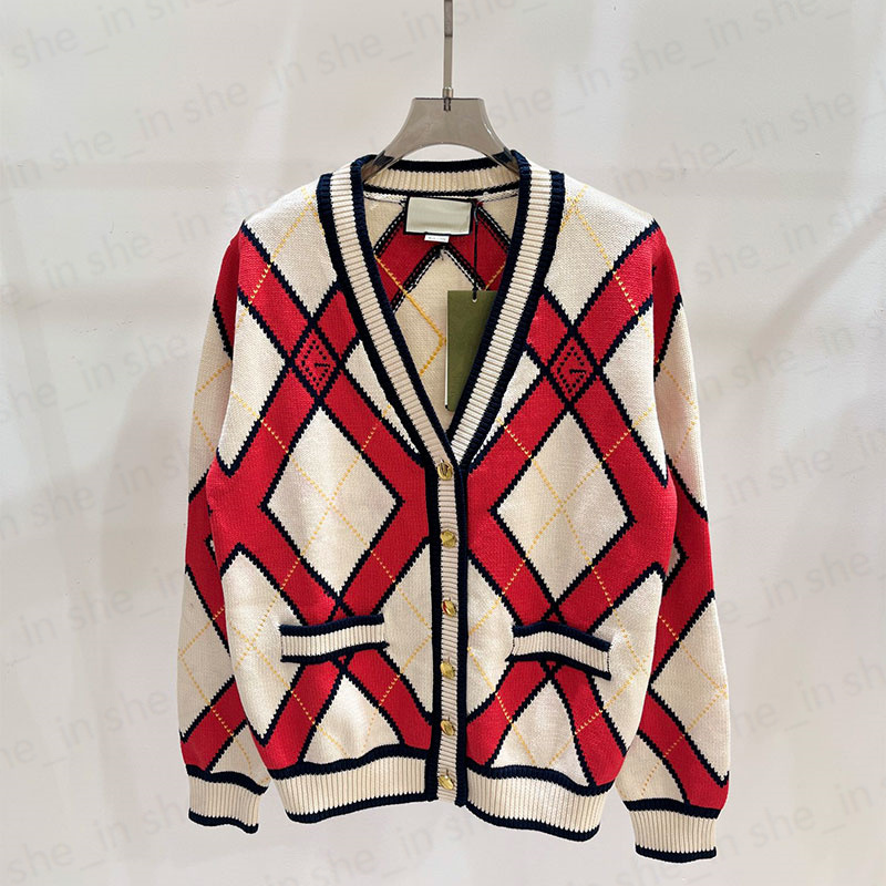 Designer Womens Sweaters Fashion Cardigan Sweater Casual Jacquard Long Sleeves Classic Letters Outerjacket Basic Woman Tops Clothing 23fw-image-897389573
