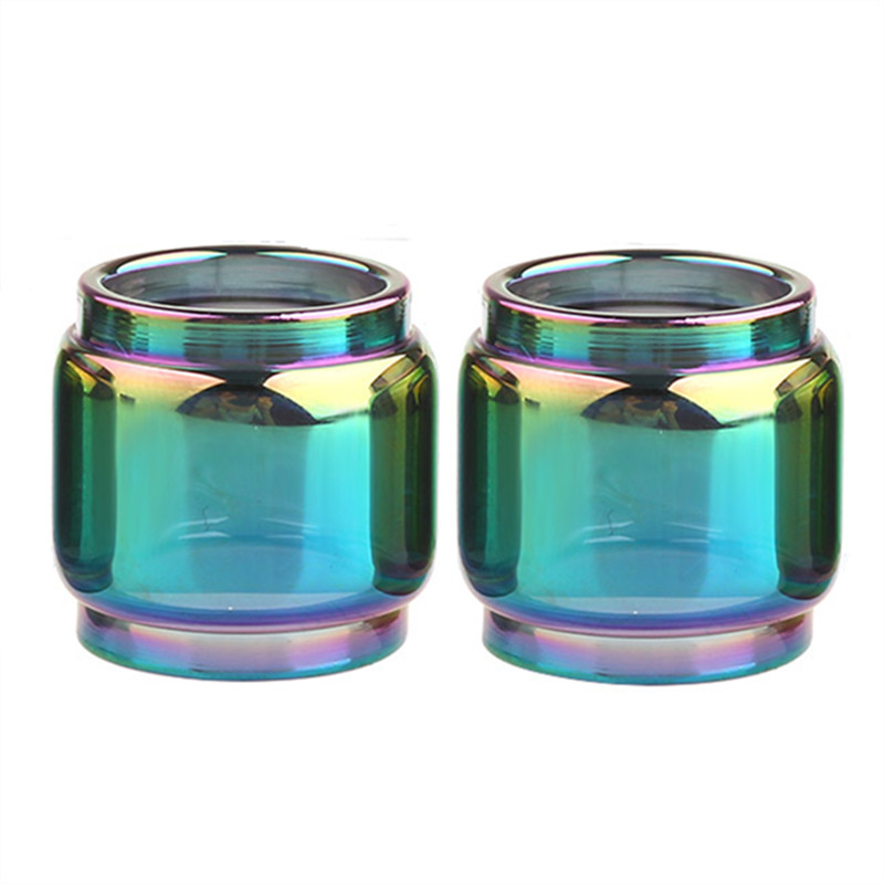 FATUBE Rainbow Bubble Shot GLASS Cup TUBE for Stick V8 BABY/stick V8/X8(EU)/Resa Stick Kit/Resa Baby Tank/tfv8 Big Baby/TFV8 Big EU Light Edition-image-897139801