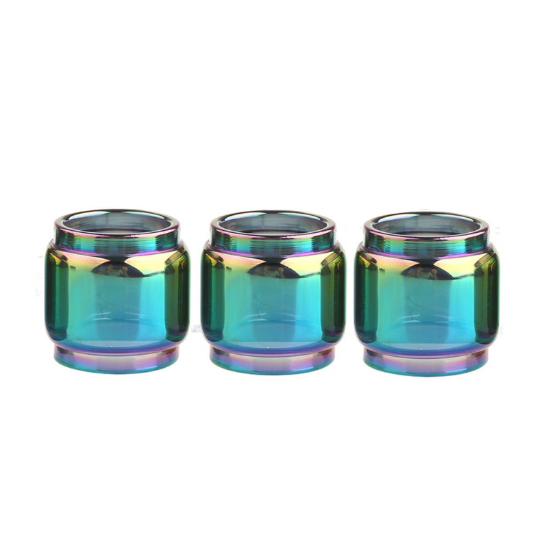 FATUBE Rainbow Bubble Shot GLASS Cup TUBE for Sky Solo Plus 8ml/sky Solo 3.5ml/Tarot Baby 4.5ml/Tarot Nano Kit 3.5ml/Target Pro/NRG Tank 6.5ml/NR-image-897287337