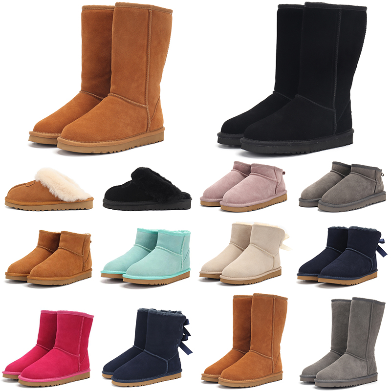 australia designer boots for women australie ultra mini ankle over the knee booties womens winter luxury shoes australian fur snow sneakers uggs