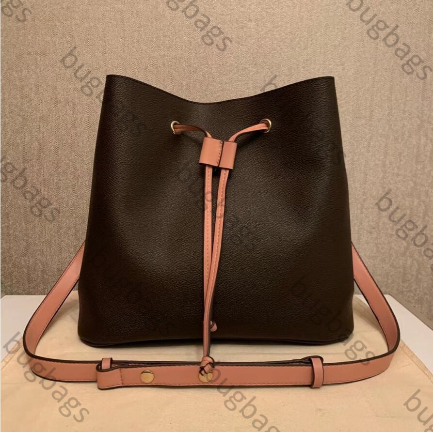 Sac concepteurs néonoe Sac 2 tailles sac de seau de seau de luxe sacs de godet concepteurs bourses fleuris femme fourrelle lettre luxurys sacs à
