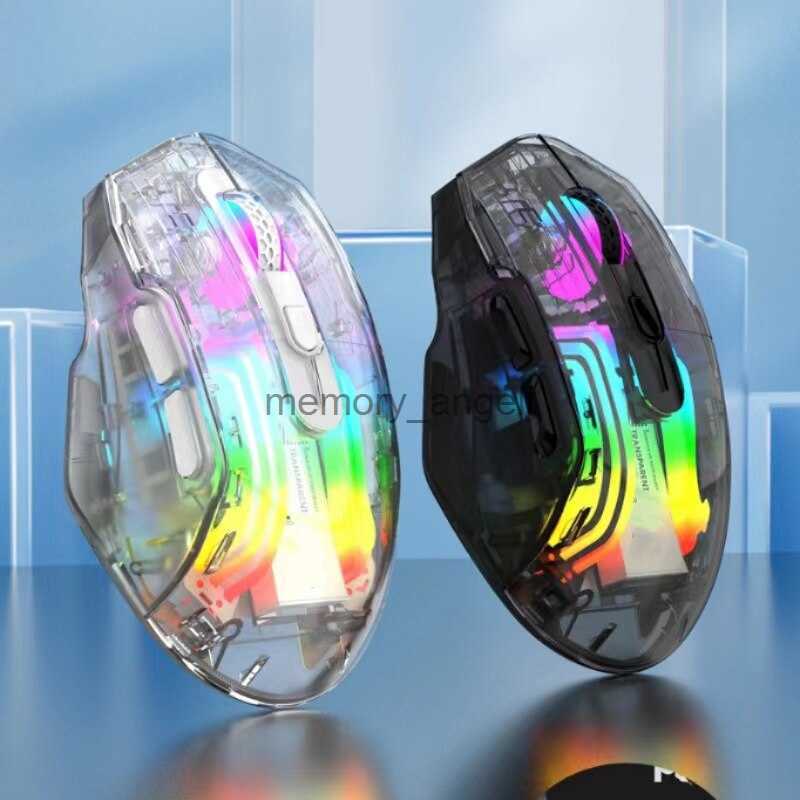 ITLY W01 Wireless Gaming Mouse Bluetooth Wireless Mouse Rechargeable Computer Mouse Gamer Ergonomic Mause Silent USB RGB Mice 1L260524-image-897516321