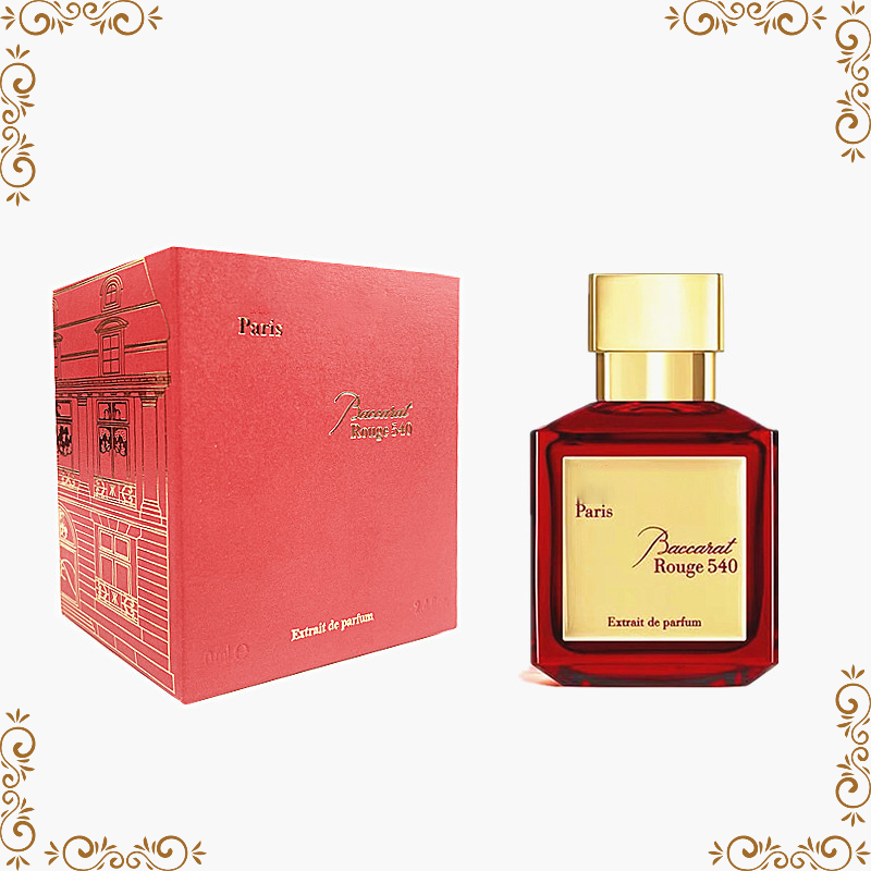 mens and womens perfume glass bottle spray baccarat 540extrait de parfum oriental flower flavor 70ml-image-897571624
