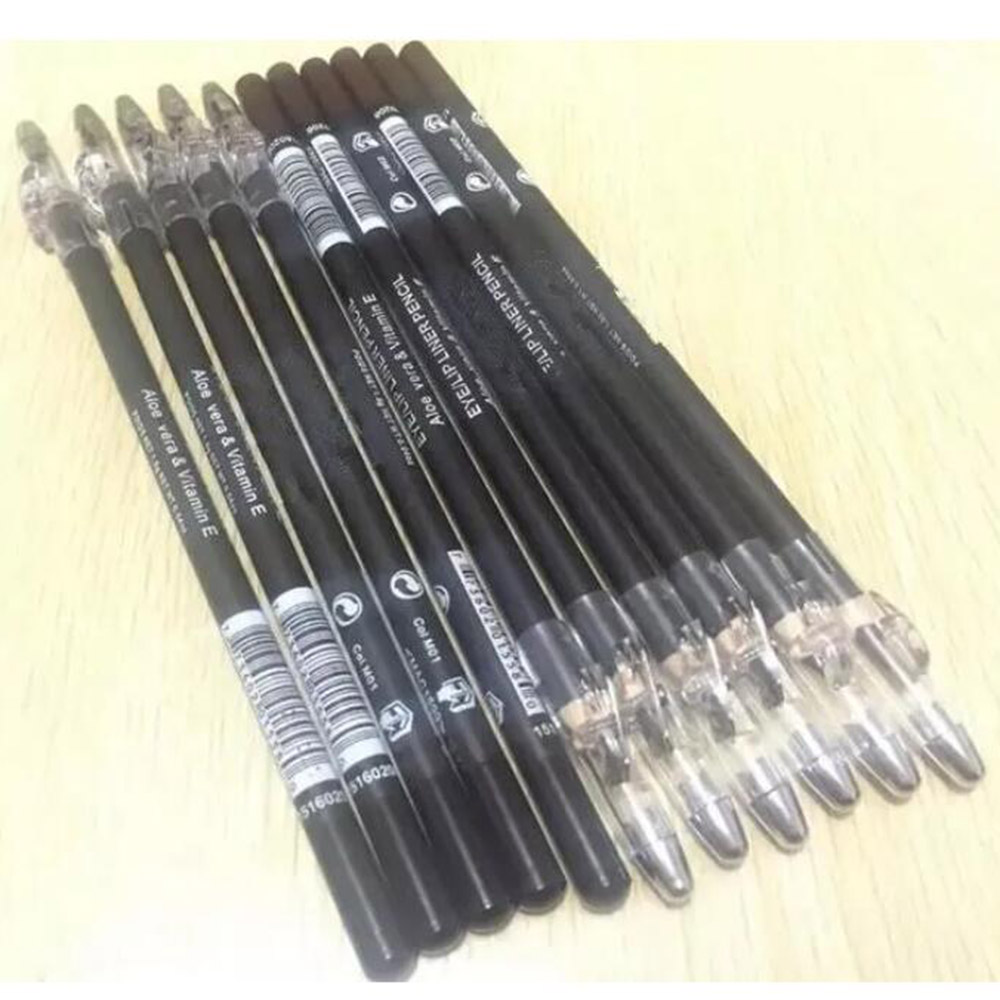 Wholesale eyeliner SHIPPING MAKEUP waterproof eyeliner pencil black and brown-image-380465512