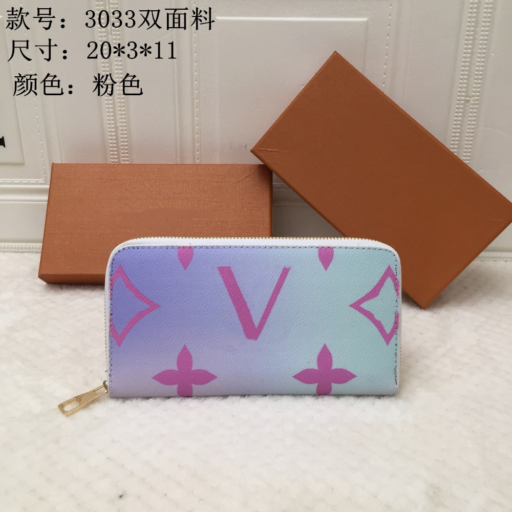 Wallet Luxury Designer Women's Bag Wallet Shibori Tie Dyed Envelope Style 2023 Summer Women's Fashion Bag Multi color Long Style 30% Of