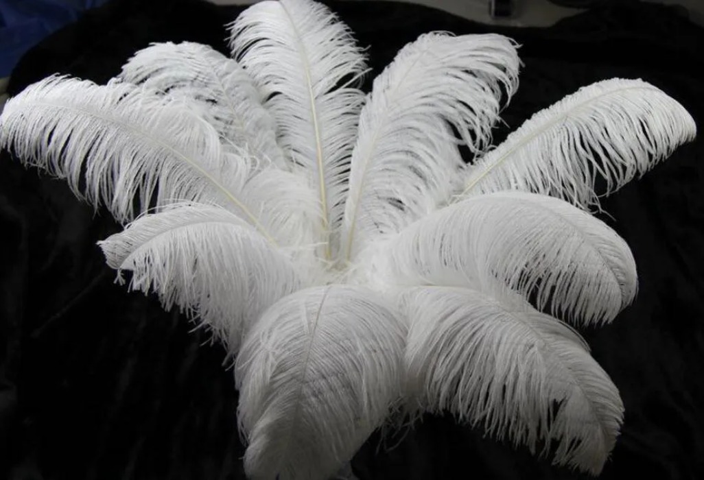 30-35cm Beautiful Ostrich Feathers for DIY Jewelry Craft Making Wedding Party Decor Accessories Wedding Decoration G1093