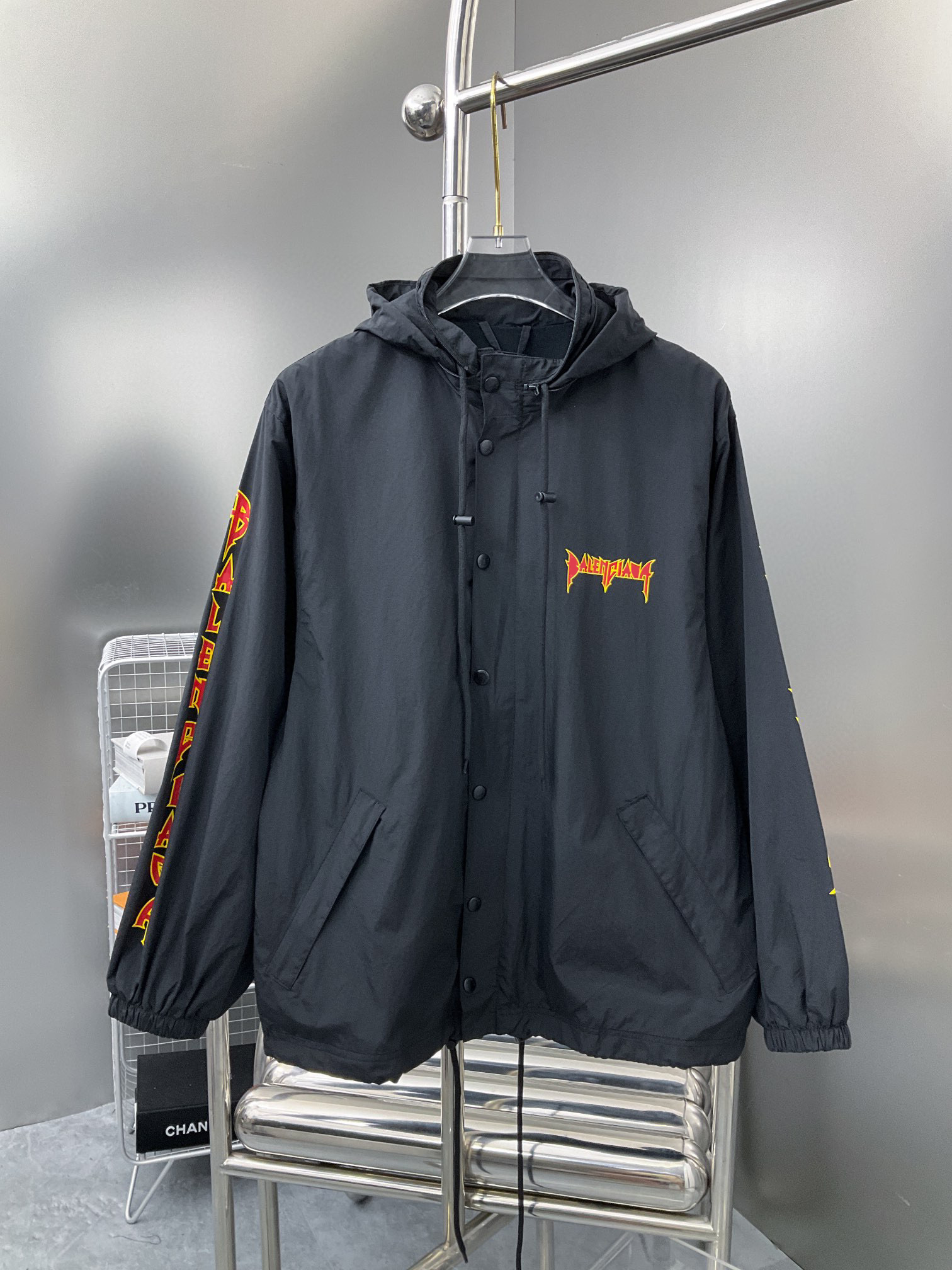 Men's Plus Size Hoodies & Sweatshirts suit hooded casual fashion color stripe printing Asian size wild breathable long sleeve 2e-image-776282303