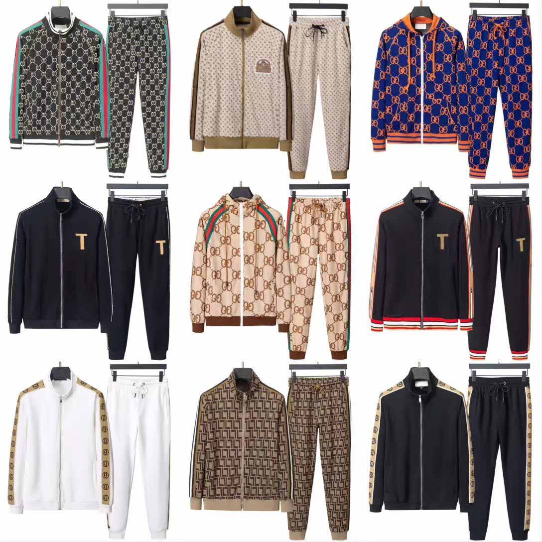 Men's set tracksuits designer mens ladies tracksuit suit Hoodie or pants sweatshirts suits Zippers Letters Printed autumn winter men Sportsw