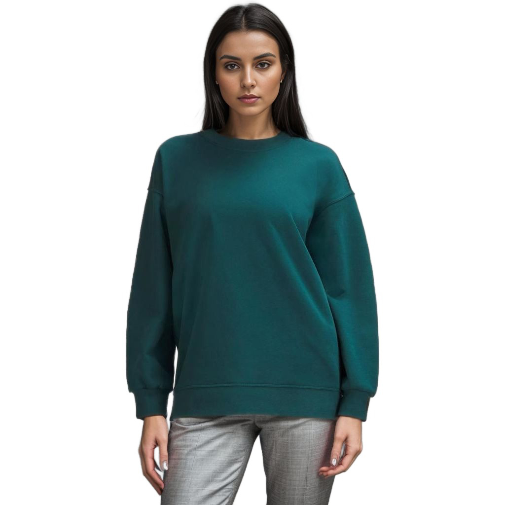 Oversized Crewneck Sweatshirt Fitness Yoga Sweat Top Women's Yoga Shirt Sports Long Sleeve Casual Loose Workout Gym Activewear Sport Coats