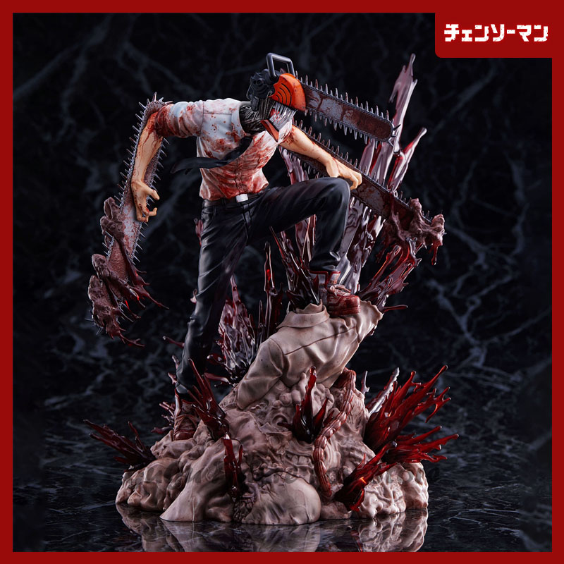 Finger Toys Chainsaw Man Denji Figure 29cm PVC Statue Chainsawman Anime Figures Action Figurine Model Collection Doll Decoration Toy Gift-image-898121108