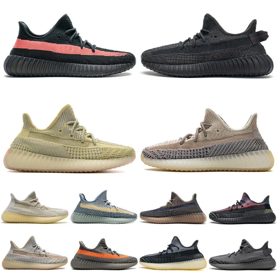 2023 Designers 350 Chaussures de sport Yeezys V2 Hommes Femmes Yezzy Runner Lin Yecher Zebra Lundmark Static Cinder Yechiel Beluga Tail hommes fe