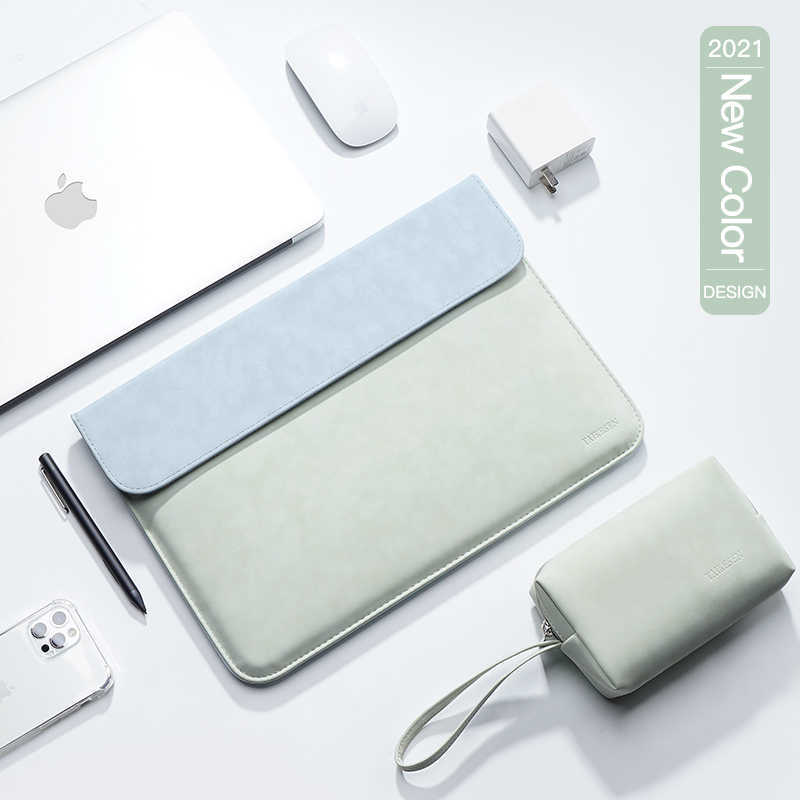 Laptop Case Sleeve Bag For Macbook Air 13 case M1 A2337 A2338 Pro 13.3 16 15.6 Cover Huawei Matebook 14 15 S47756-image-898094764